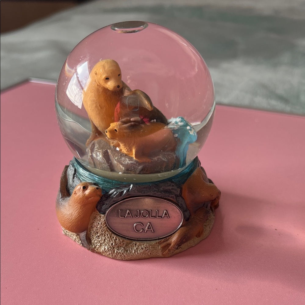 La Jolla Sea Lion Snow Globe